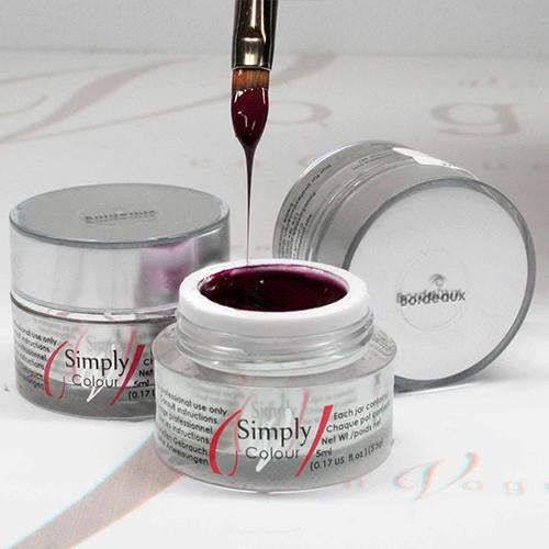 SIMPLY COLOUR GEL - BORDEAUX