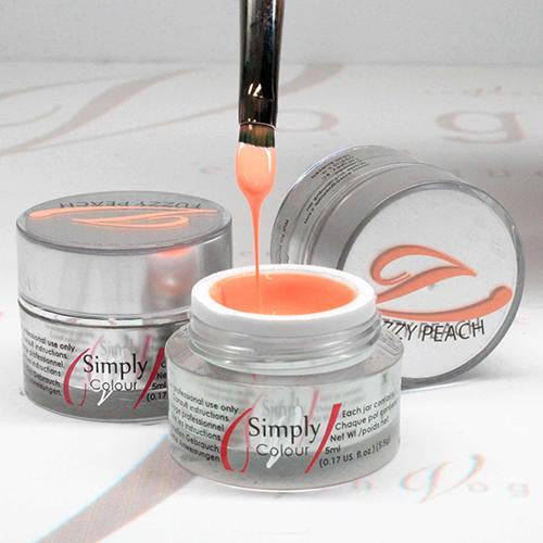 SIMPLY COLOUR GEL - FUZZY PEACH