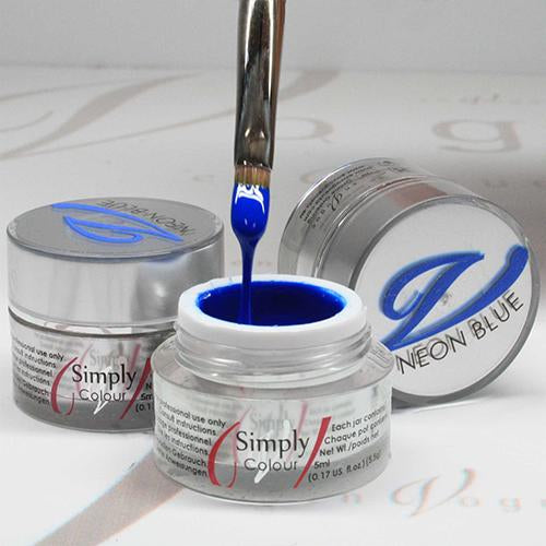 SIMPLY COLOUR GEL - NEON BLUE