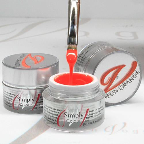 SIMPLY COLOUR GEL - NEON ORANGE