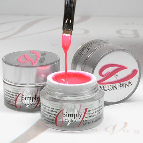 SIMPLY COLOUR GEL - NEON PINK