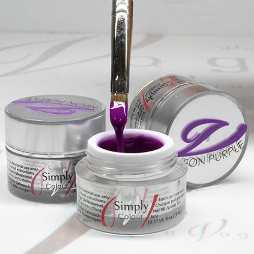 SIMPLY COLOUR GEL - NEON PURPLE