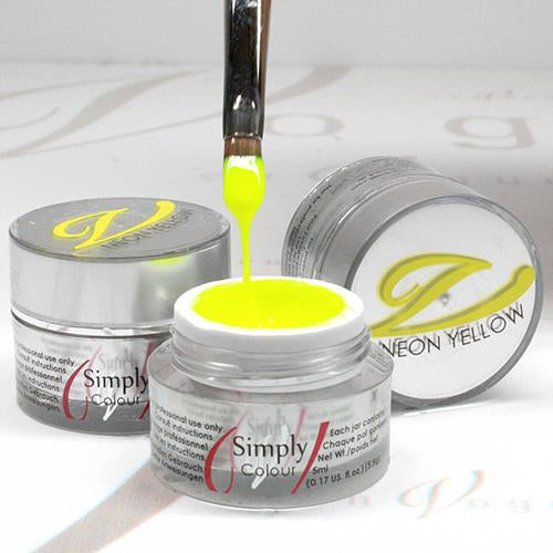 SIMPLY COLOUR GEL - NEON YELLOW