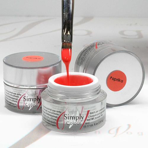 SIMPLY COLOUR GEL - PAPRIKA
