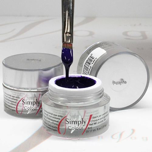 SIMPLY COLOUR GEL - PURPLE