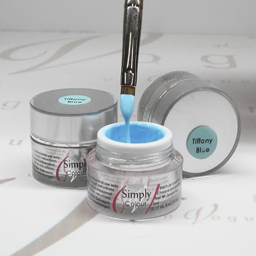SIMPLY COLOUR GEL - TIFFANY BLUE