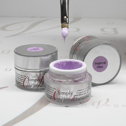 SIMPLY COLOUR GEL- TROPICAL LILAC