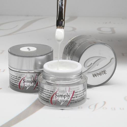 SIMPLY COLOUR GEL - WHITE