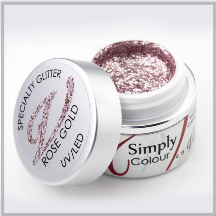 SIMPLY GLITTER Gel purpurina
