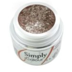 SIMPLY SPECIALTY GLITTER GEL - ROSE GOLD