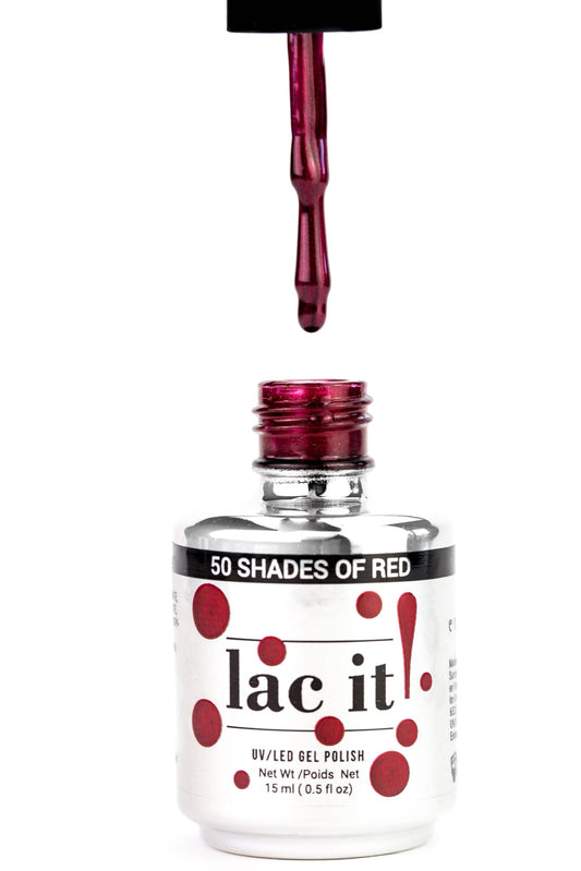 LAC IT! 50 SHADES OF RED