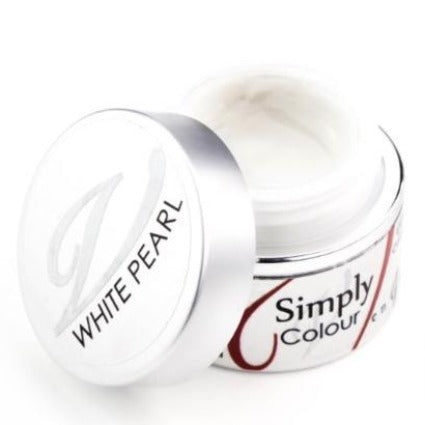 SIMPLY COLOUR GEL - WHITE PEARL
