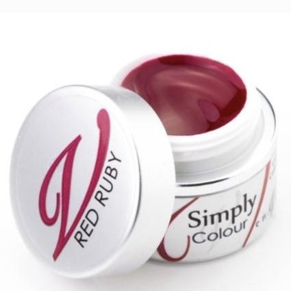 SIMPLY COLOUR GEL - RUBY RED