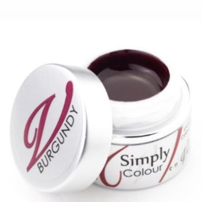 SIMPLY COLOUR GEL - BURGUNDY