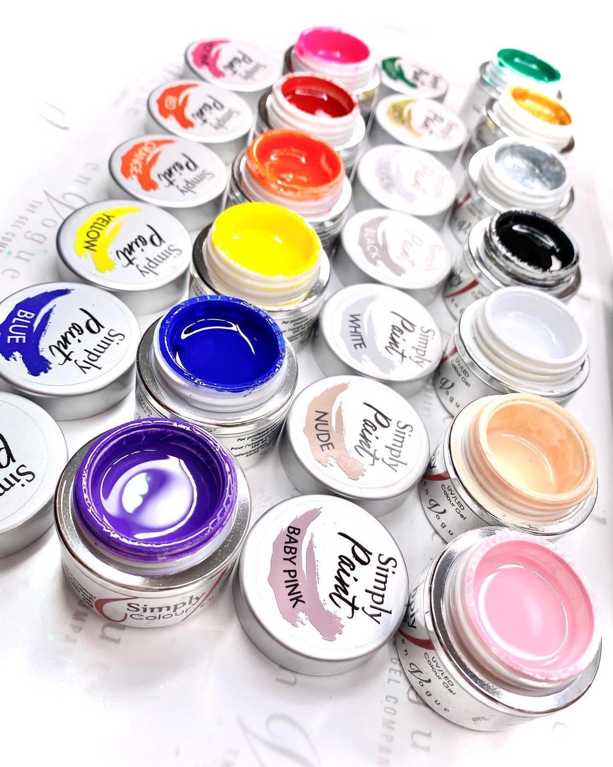 PACK 13 COLORES GEL SIMPLY PAINT