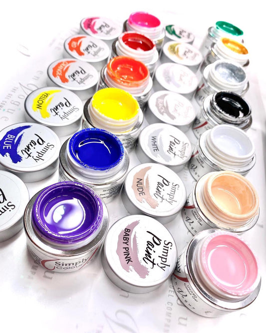 PACK 13 COLORES GEL SIMPLY PAINT