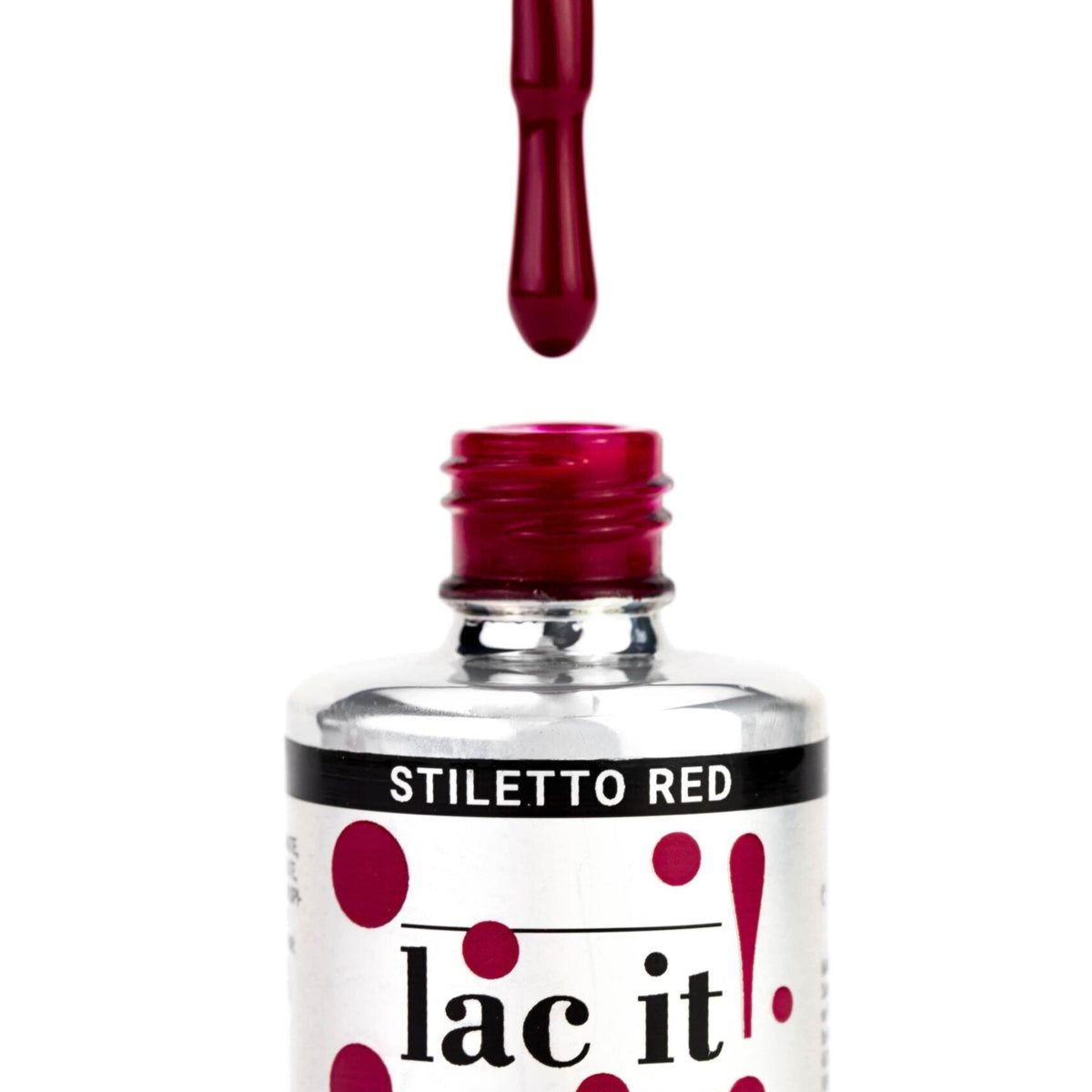 LAC IT! STILETTO RED