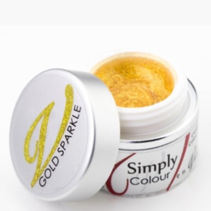 SIMPLY COLOUR GEL - GOLD SPARKLE