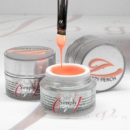 SIMPLY COLOUR GEL - FUZZY PEACH
