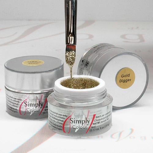 SIMPLY COLOUR GEL - GOLD DIGGER