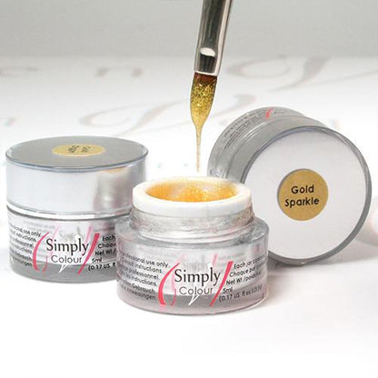 SIMPLY COLOUR GEL - GOLD SPARKLE