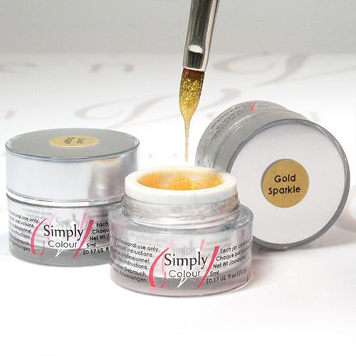 SIMPLY COLOUR GEL - GOLD SPARKLE