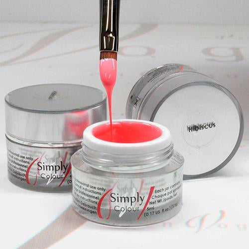 SIMPLY COLOUR GEL - HIBISCUS