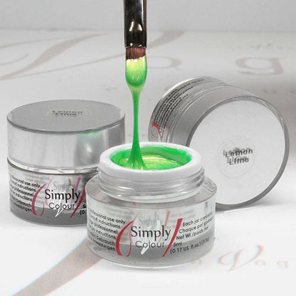 SIMPLY COLOUR GEL - LEMON LIME