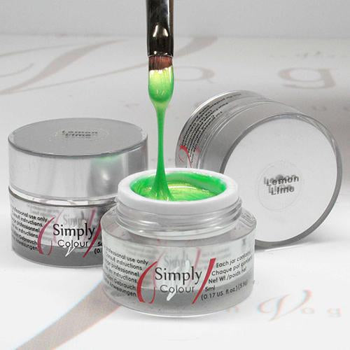 SIMPLY COLOUR GEL - LEMON LIME
