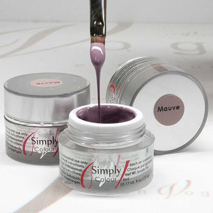 SIMPLY COLOUR GEL - MAUVE