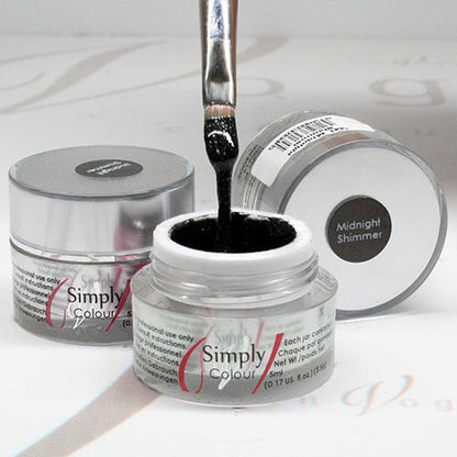 SIMPLY COLOUR GEL - MIDNIGHT SHIMMER