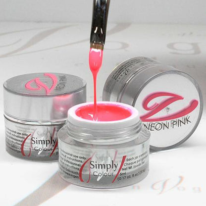 SIMPLY COLOUR GEL - NEON PINK