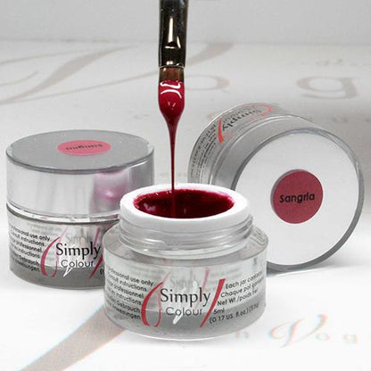 SIMPLY COLOUR GEL - SANGRIA