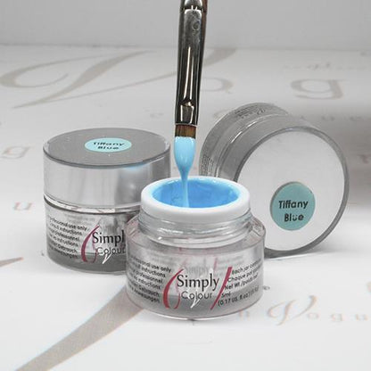 SIMPLY COLOUR GEL - TIFFANY BLUE